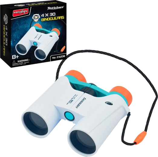 Children's binoculars 4×30 with adjustable strap