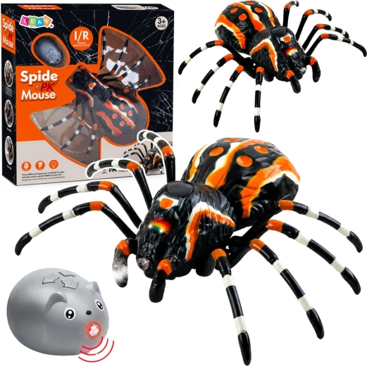 Nuotoliniu infraraudonųjų spindulių valdikliu valdoma tarantula