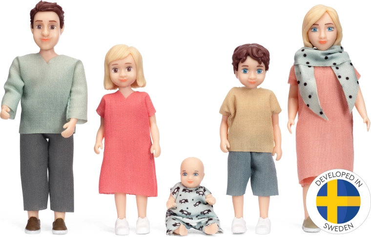 Lėlių namelio lėlių rinkinys Lundby Charlie