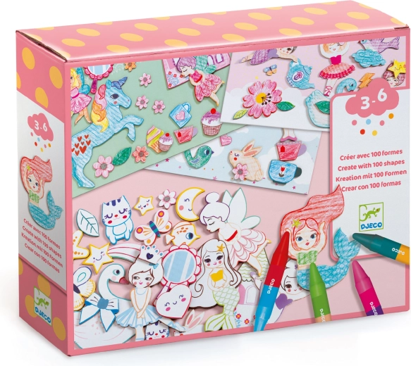 Djeco Create Your Own World: Girls