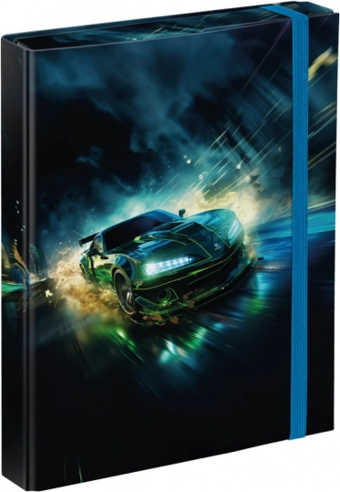 Baagl A5 sąsiuvinių aplankas lenktyninis automobilis