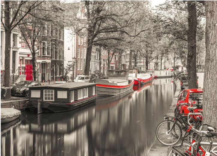 Dėlionė DINO Amsterdamas – kanalas, 3000 dalių