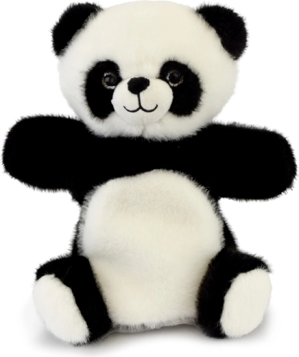 Histoire d’Ours pliušinis rankų lėlių žaislas panda 24 cm