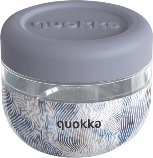 Quokka Bubble Zen Food Container Grey 500 ml - 1 piece