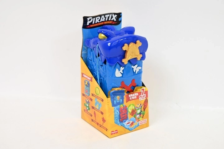 Piratix Adventure World Secret Shark Cave – surprise + Hunter figure