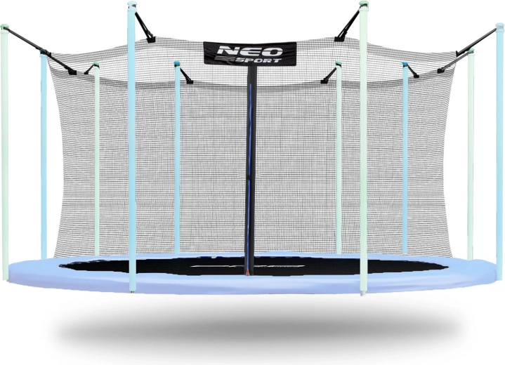 Neo-Sport vidinis apsauginis tinklas trampolinui 457–465 cm (15 ft), 10 stulpų