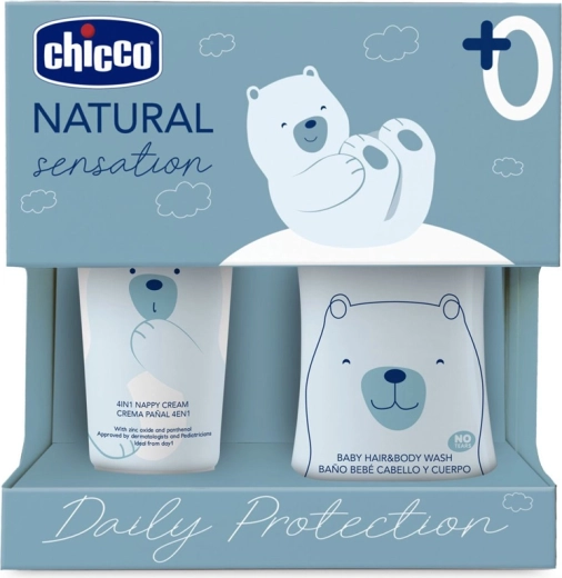 Chicco Natural Sensation Daily Protection Gift Cosmetic Set from Birth