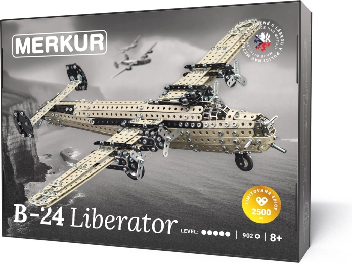 Merkur bombonešis B-24 Liberator – riboto leidimo konstruktorius (902 dalys)