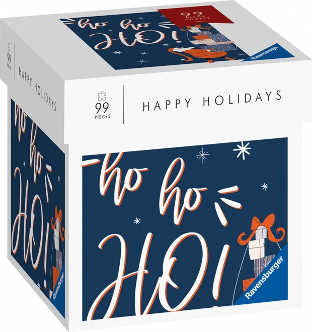 RAVENSBURGER Puzzle Happy Holidays: Ho Ho Ho! 99 pieces
