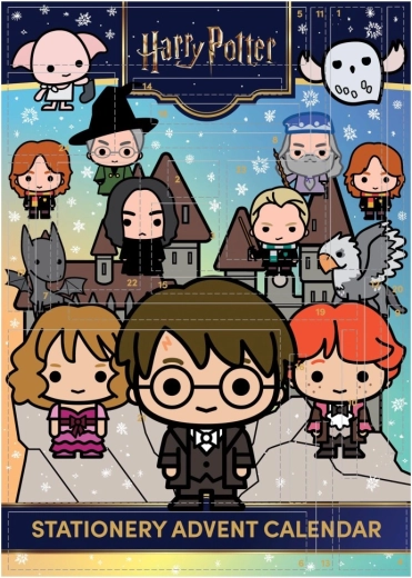 Harry Potter advent calendar with stationery