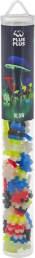 Plus-Plus šviečiantis miksas 100 vnt. Tuba