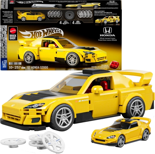 Konstruktorius Hot Wheels Speed Series ’07 Honda S2000, 257 detalių