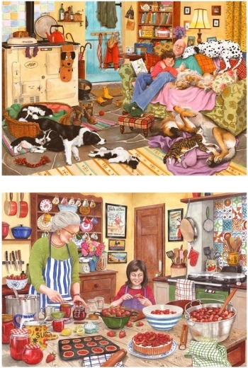Heart of Home Puzzle, 2 x 500 Extra-Large Pieces
