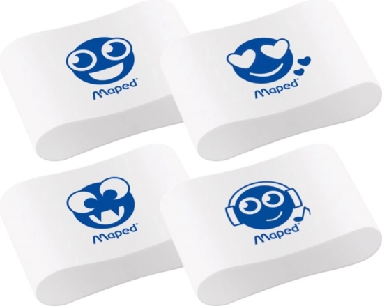 Trinamoji trintukė MAPED Essentials Soft su emoji motyvais