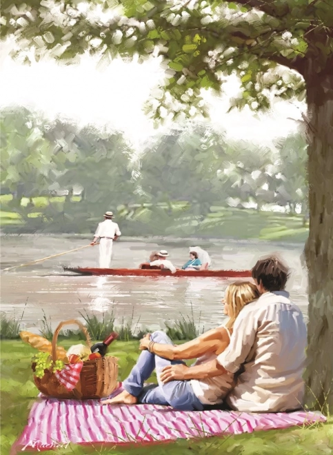 Puzzle Picnic by the River 1000 Pieces