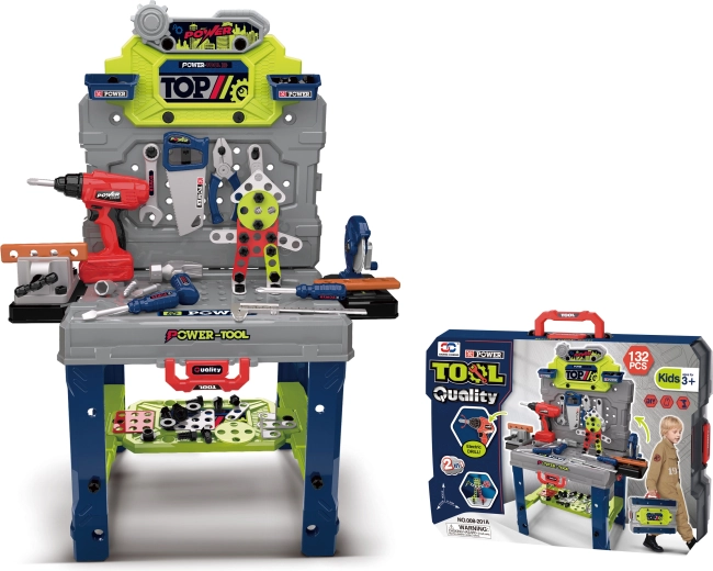 Sulankstomas vaikų darbo stalas su priedais Sparkys