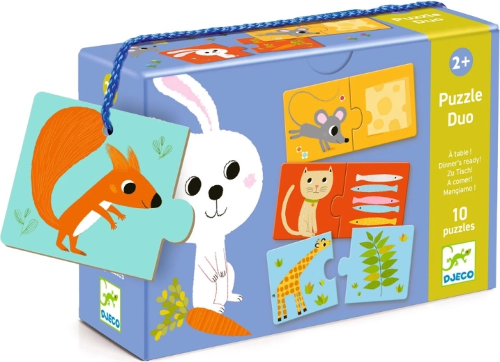 DJECO Duo Puzzle What’s for Lunch Today?