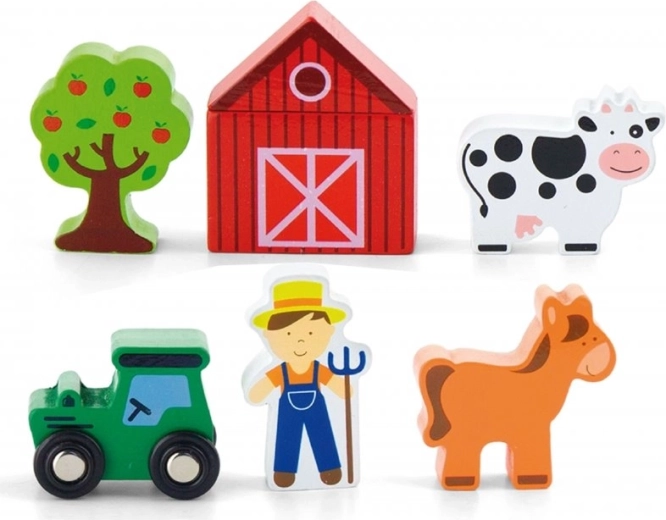 VIGA Farm Accessories for Train Set