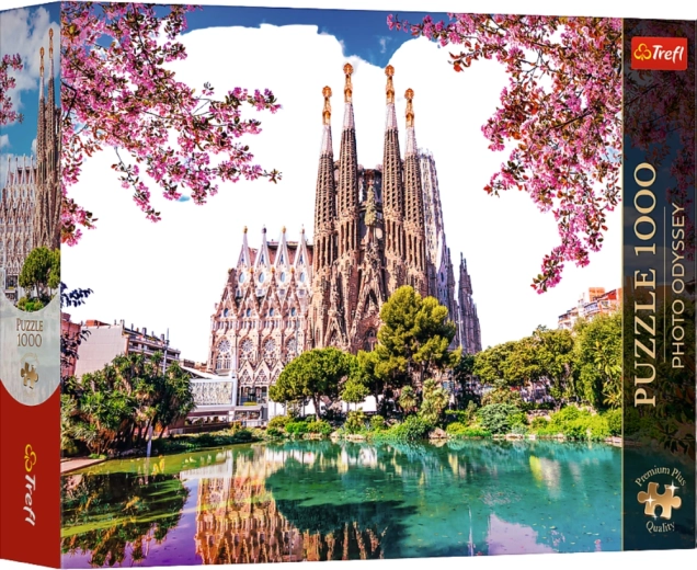 1000 dalių dėlionė Photo Odyssey: Sagrada Família, Barselona – Trefl