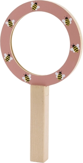 Jabadabado children’s magnifying glass, pink - 1 piece