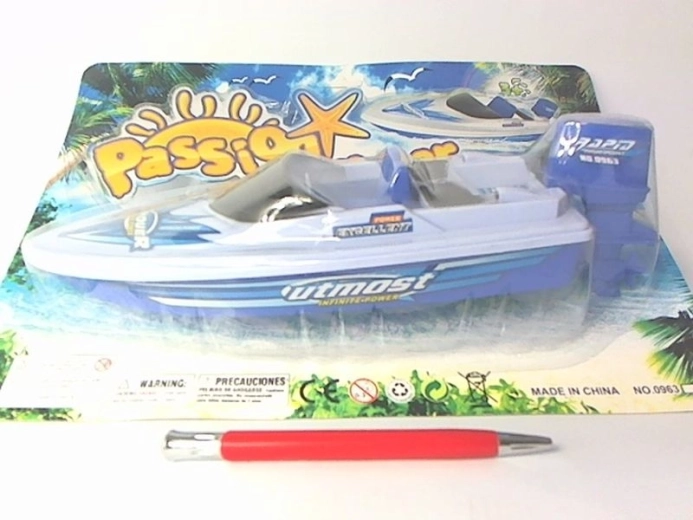 Battery-powered motorboat (toy)