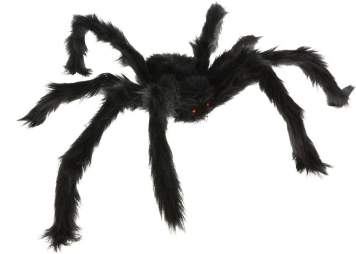 Large Furry Artificial Spider 60 cm