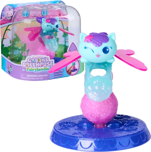 Spin Master Gabby’s Dollhouse Fairy priedas – žiedas su MerCat (Undinė-katė) figurėle