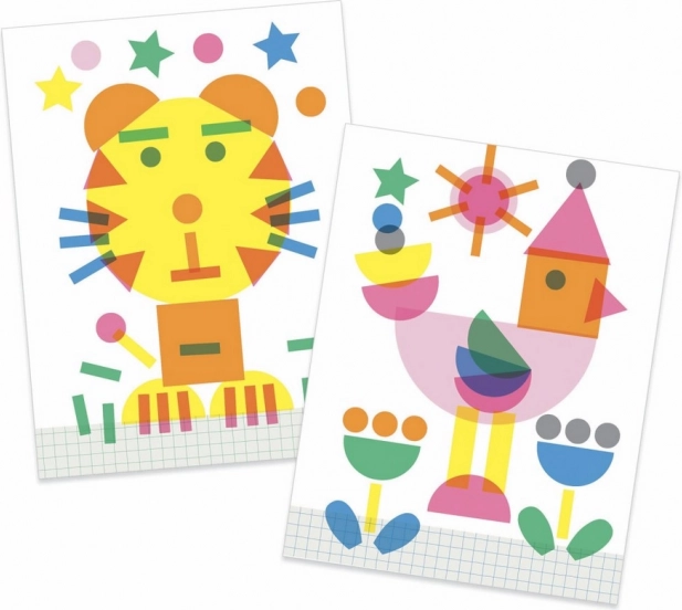 DJECO Creative Stamp Set Animals