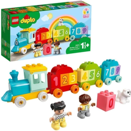 Lego Duplo Skaičių traukinukas – mokymasis skaičiuoti