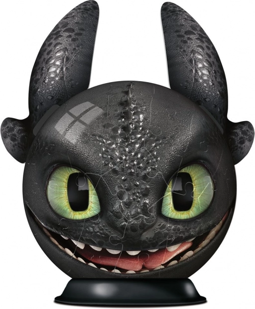 Ravensburger 3D Puzzleball Bezzubka, 72 detalių