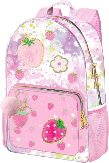 Vaikiška kuprinė Deluxe Strawberry – braškių svajonė