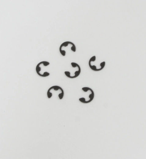Jamara E-clip fiksavimo žiedai, 3 mm, 6 vnt.