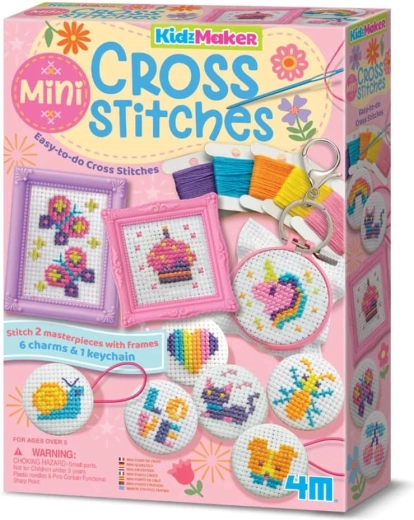 4M mini kryželių siuvinėjimo rinkinys