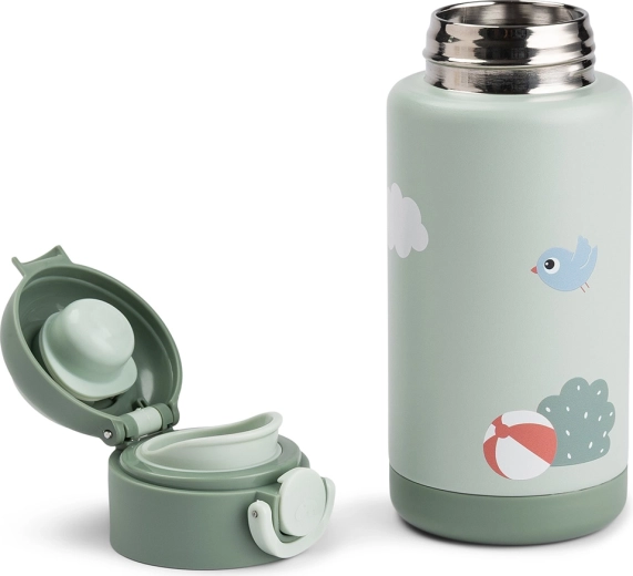 Done by Deer Playground insulated bottle green 340 ml