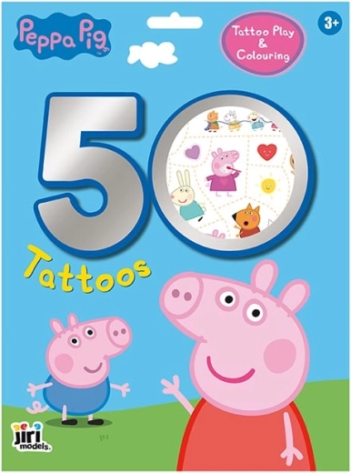 Peppa Pig Tattoo Set 50+