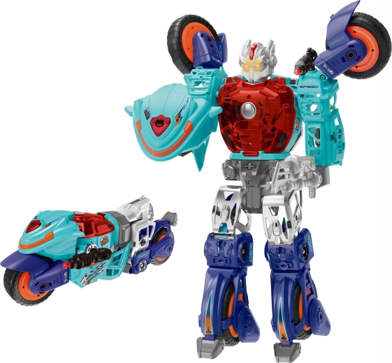 Autoroboto transformerių rinkinys su robotais, 29 dalių