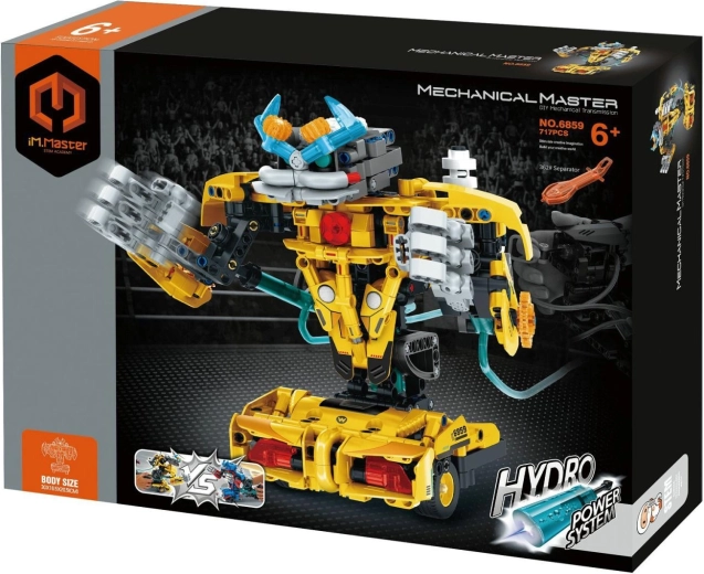 iM.MASTER Hydraulic Battle Robot Building Set, 717 Pieces