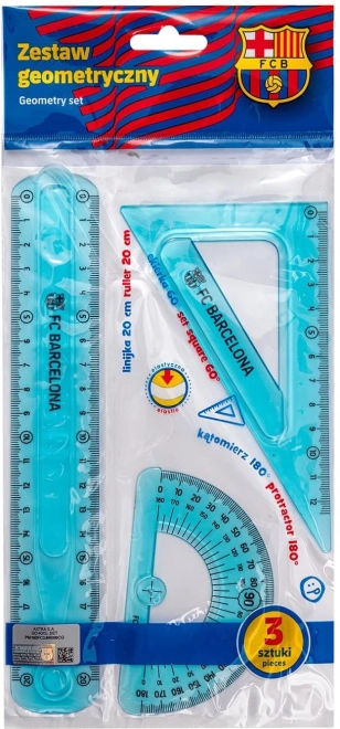 FC Barcelona liniuočių rinkinys, 3 vnt.