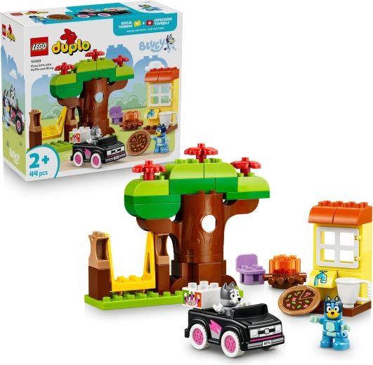 LEGO DUPLO Bluey picerija su Muffin ir Bluey