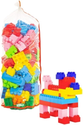 Jumbo Building Set in a Bag, 153 Pieces