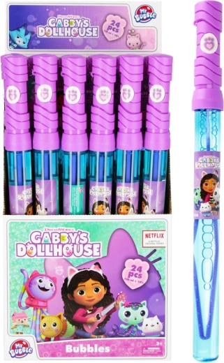 Muilo burbulų pūtiklis „Gabby’s Dollhouse“ su 120 ml papildymu