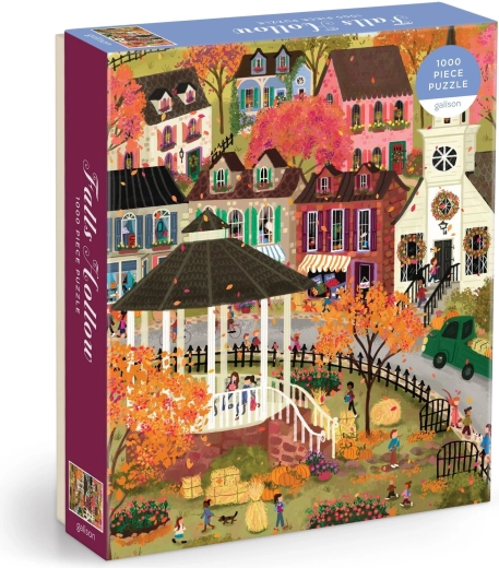 GALISON puzzle Autumn Town 1000 pieces