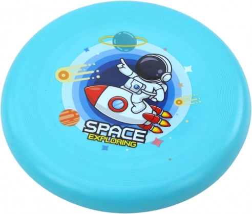 Skraidantis disko tipo frisbis Kosmonautas, mėlynas 20 cm