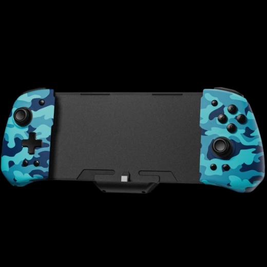 FUNLAB Luminpad belaidis Gripcon valdiklis, skirtas Nintendo Switch, mėlynas kamufliažas