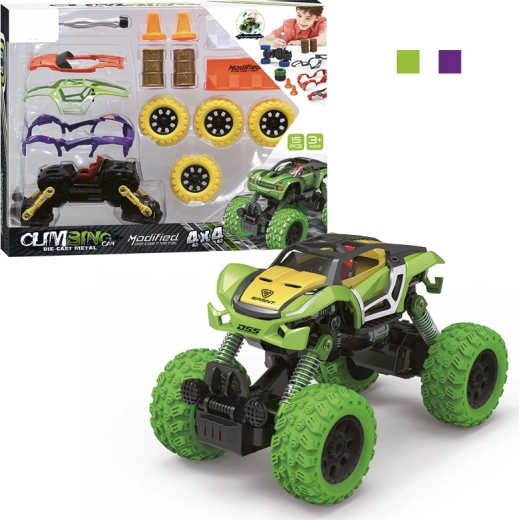 Lenktyninio automobilio konstruktorius su 4WD pavara, mastelis 1:32