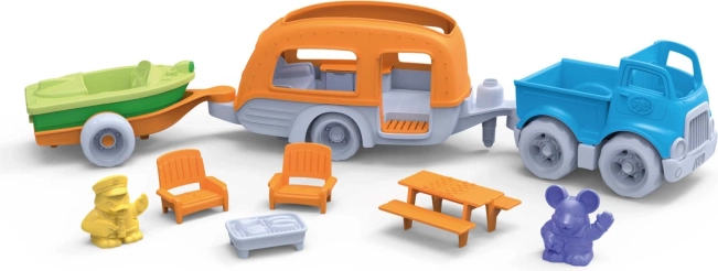 Green Toys stovyklavimo rinkinys vaikams