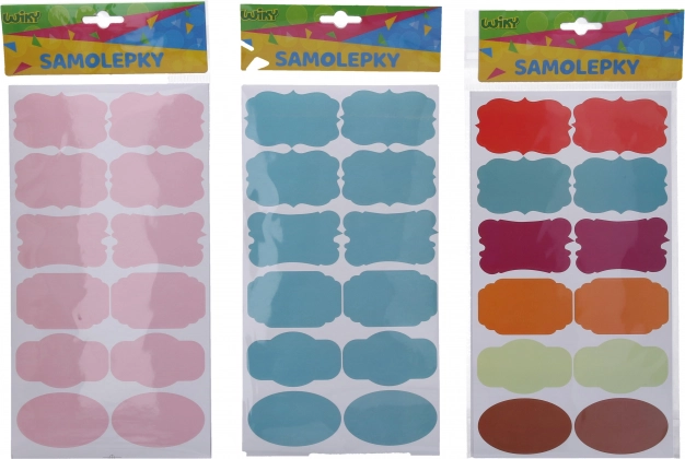 Spalvotos prieskonių stiklainių etiketės ir vardinės kortelės