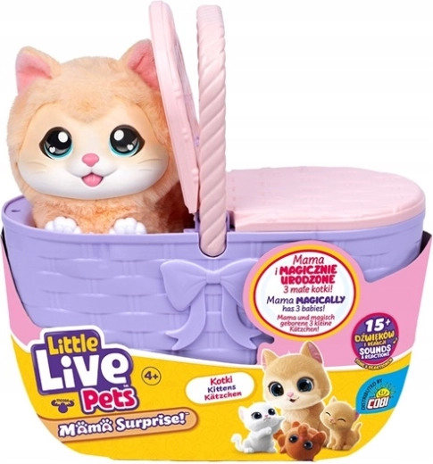 Little Live Pets Mama Surprise kačiukai
