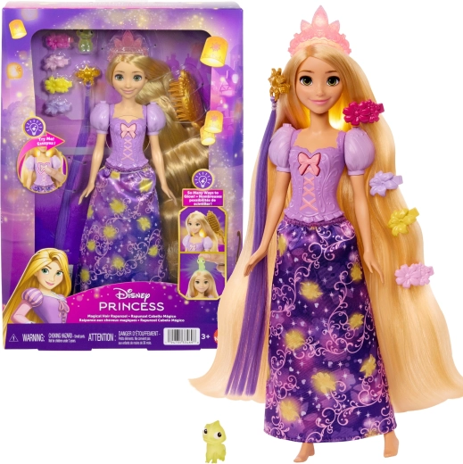 Disney Princess Rapunzel Doll with Glowing Hair