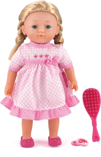 Dolls World Elizabeth fashion doll, blonde with braids and accessories